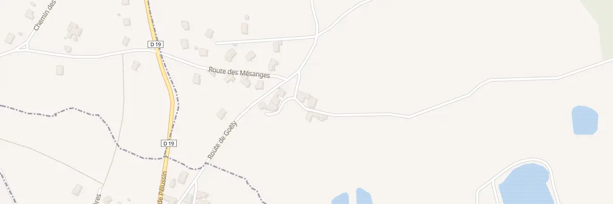 Plan du 35 Imp de la Moussette à Bessey