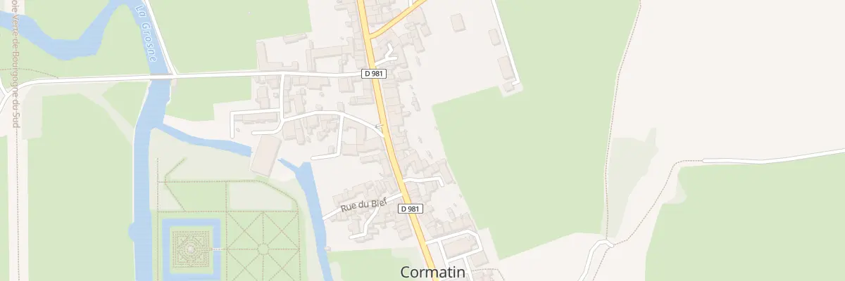 Plan du 5108 Rue Principale à Cormatin