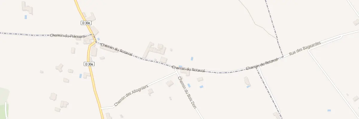Plan du 177 Chem de Rotaval à Saint-Jean-des-Vignes