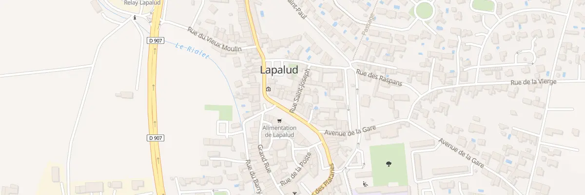 Plan du 1 Rue Saint-joseph à Lapalud