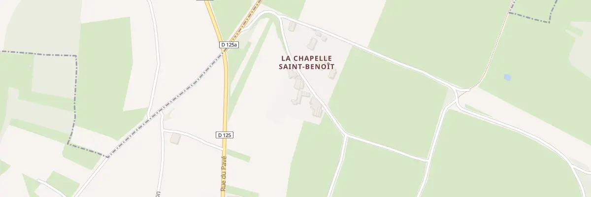 Plan du 10 Ham de la Chapelle St Benoit à Bissey-sous-Cruchaud