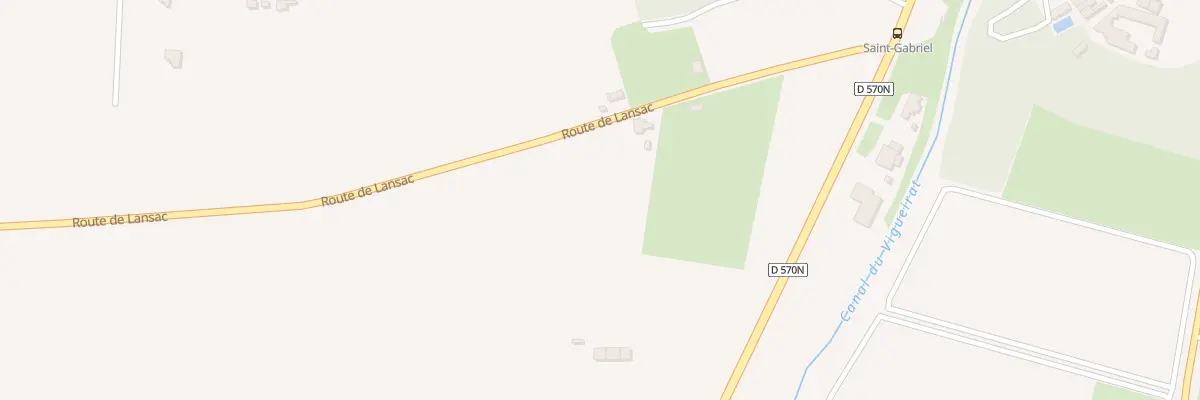 Plan du 9001 Lansac et Trebon à Tarascon