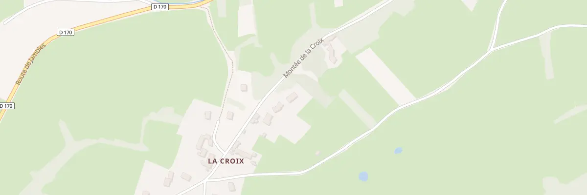 Plan du 5249 Mte de la Croix à Jambles