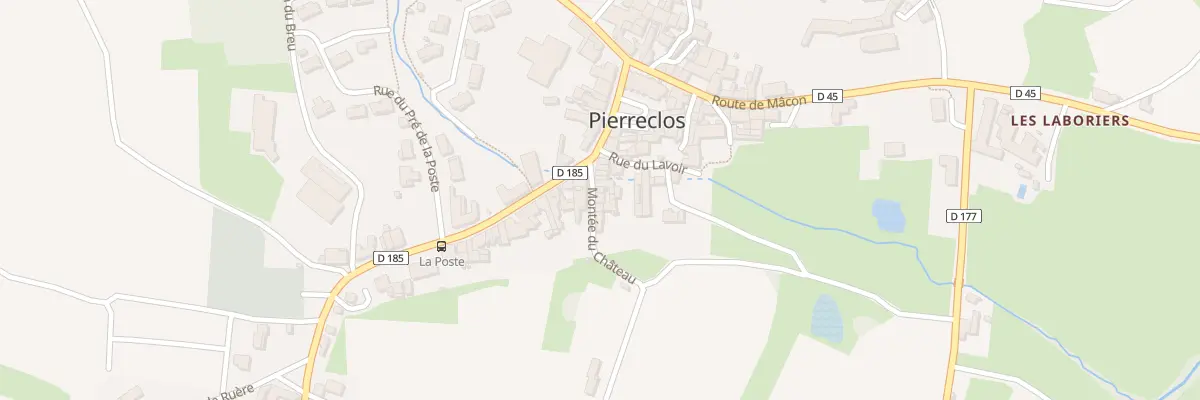 Plan du 27 Mte du Château à Pierreclos