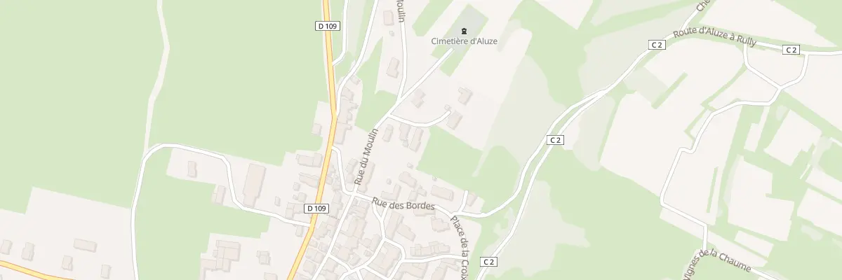 Plan du 4 Imp des Roches à Aluze