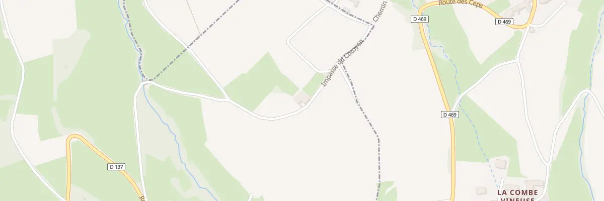 Plan du 140 Imp du Cotoyon à Juliénas