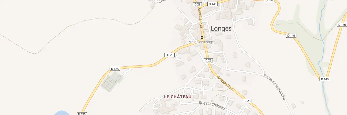 Plan du 5002 Rue de la Sainte Croix à Longes