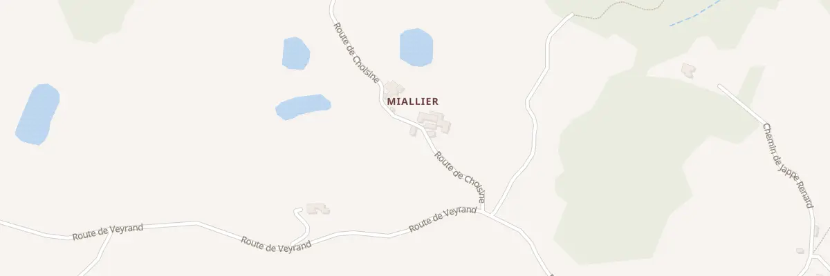 Plan du 2200 Rte de Choisine à Colombier-le-Vieux