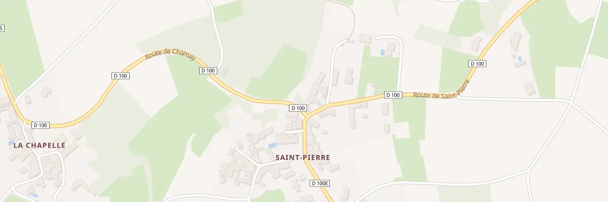 Plan du 1190 Rte de Saint-Pierre à Morancé