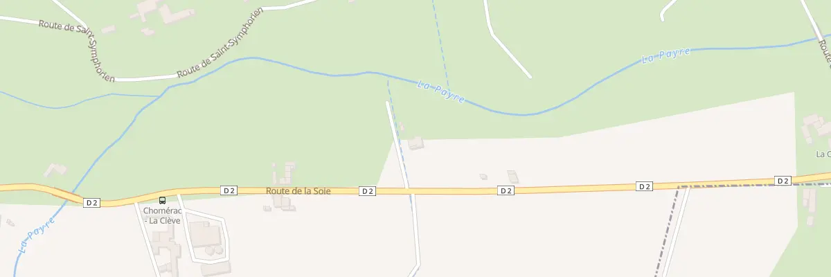 Plan du 3025 Rte de la Soie à Chomérac