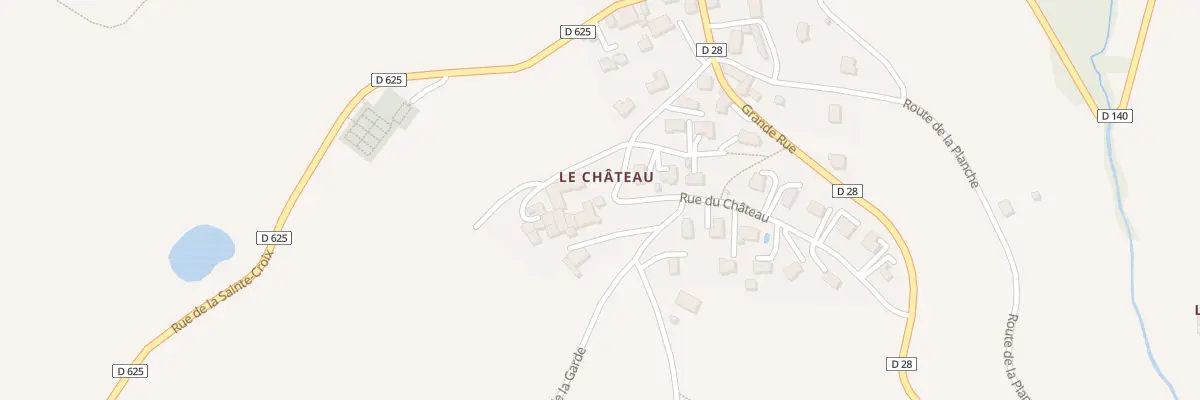 Plan du 140 Rue du Chateau à Longes
