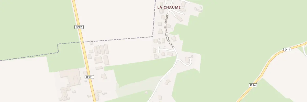 Plan du 5421 Lot La Chaume à Cormatin