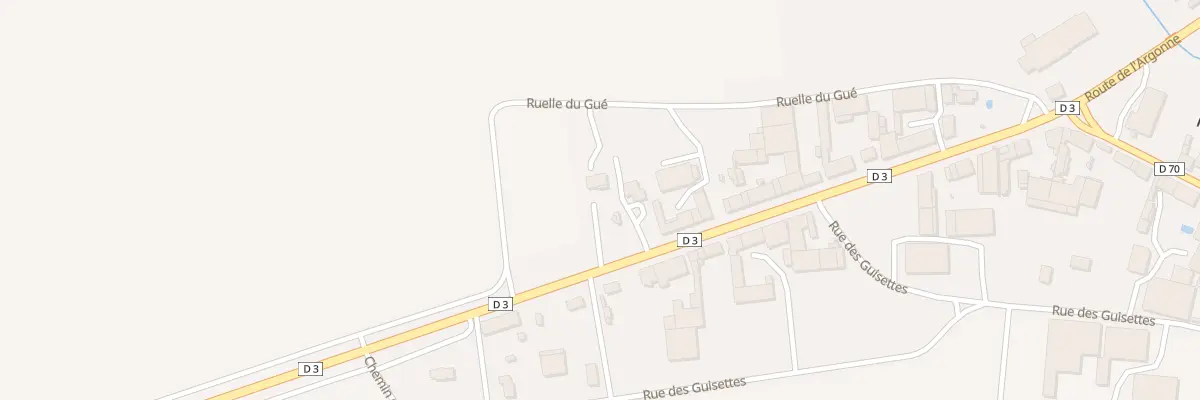 Plan du 28 Rte de Champagne à Auve