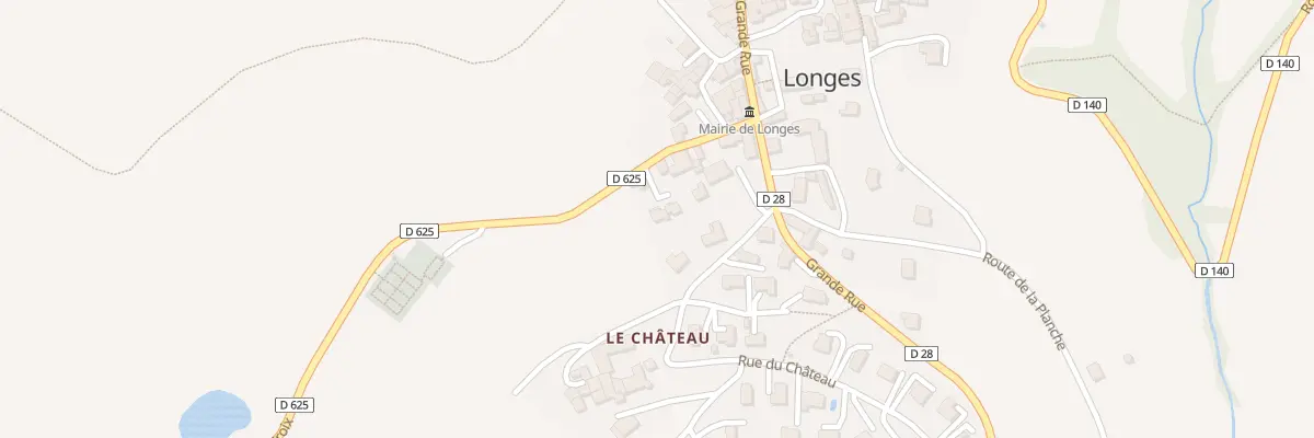 Plan du 5005 Rue de la Sainte Croix à Longes