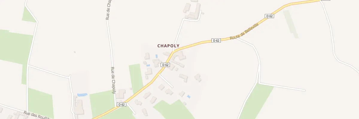 Plan du 5157 Rte de Belleville à Charentay