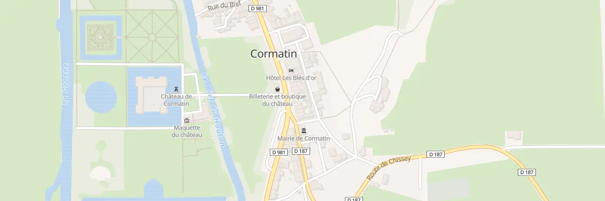 Plan du 12 Grande Rue à Cormatin