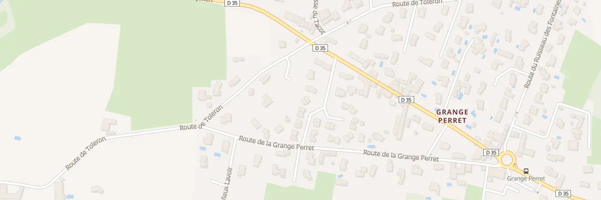 Plan du 204 Che des Vignes à Arnas