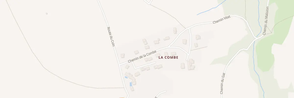 Plan du 115 Che de la Combe à Longes