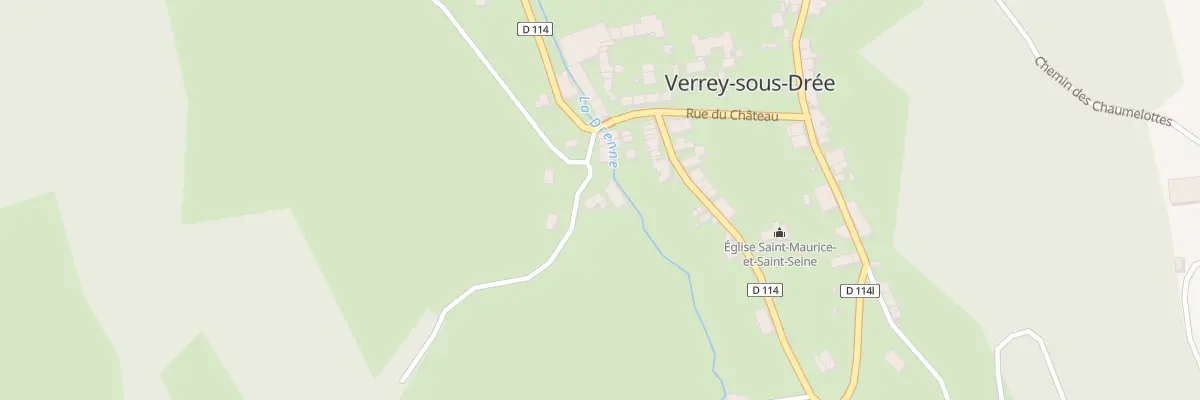 Plan du 9 Pl de la Garenne à Verrey-sous-Drée