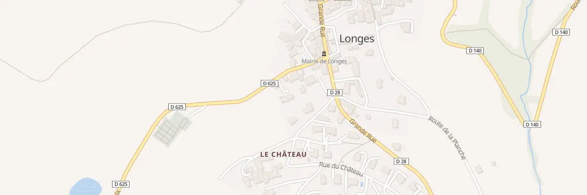 Plan du 5003 Rue de la Sainte Croix à Longes