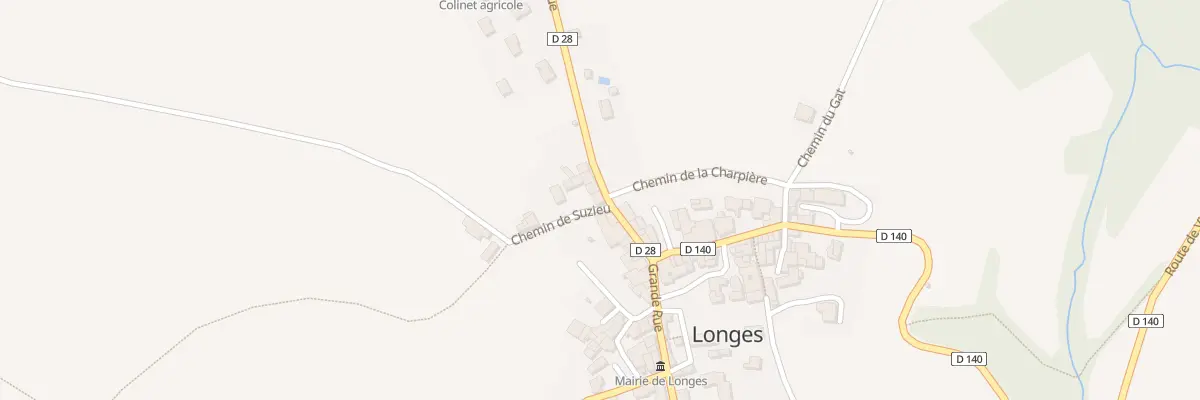 Plan du 10 Che de Suzieu à Longes