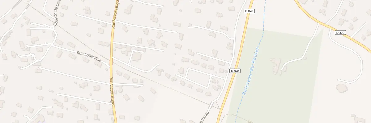 Plan du 36 Che de Pantu à Annonay