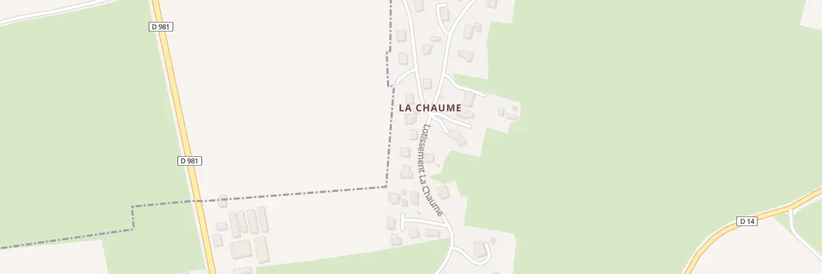 Plan du 17 Lot La Chaume à Cormatin