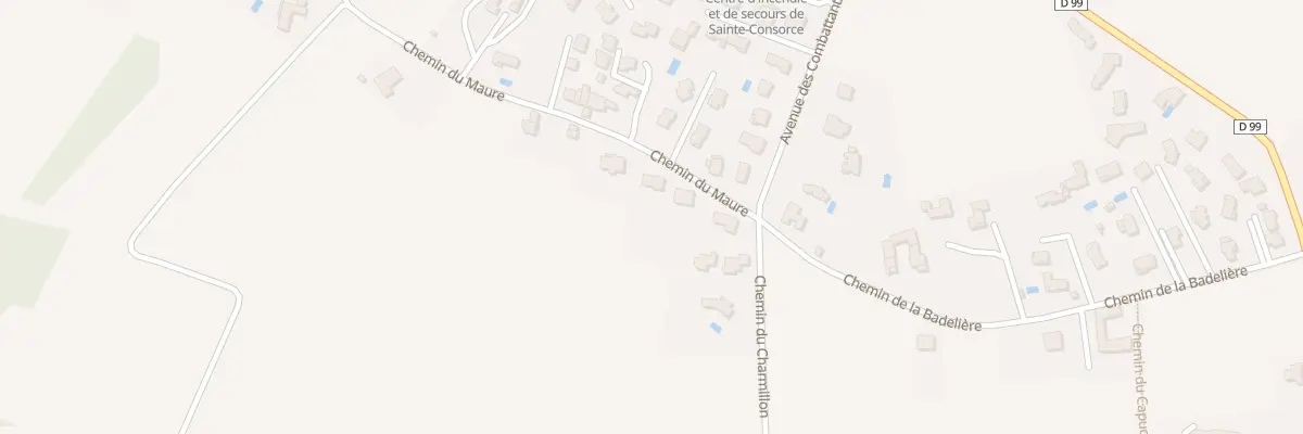 Plan du 7 Che du Maure à Sainte-Consorce