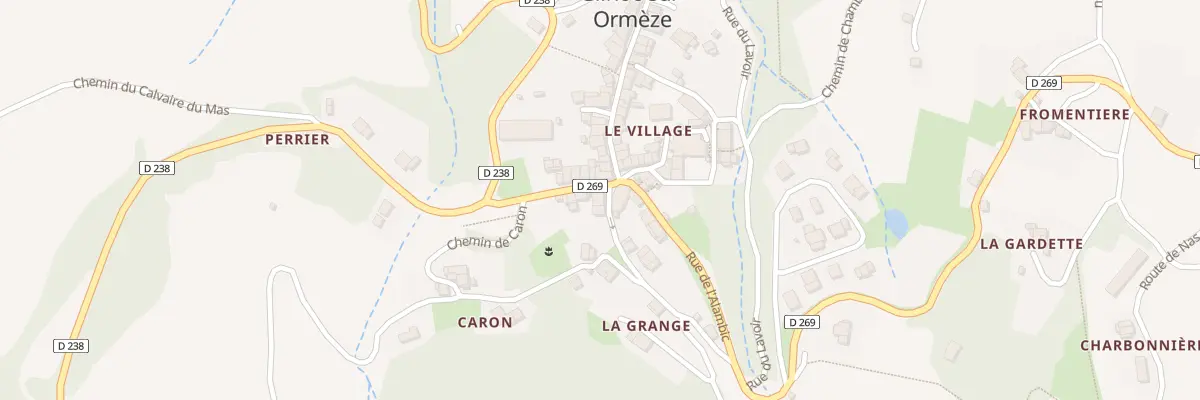 Plan du 22 Che des Sources à Gilhoc-sur-Ormèze