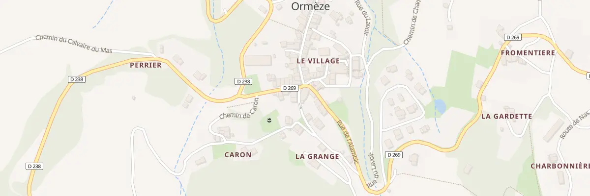 Plan du 24 Che des Sources à Gilhoc-sur-Ormèze