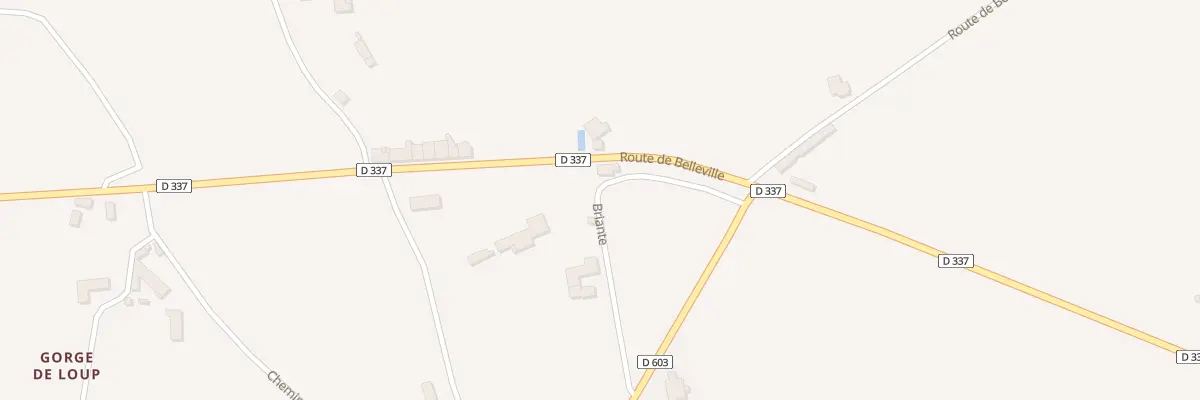 Plan du 5106 Briante à Saint-Lager
