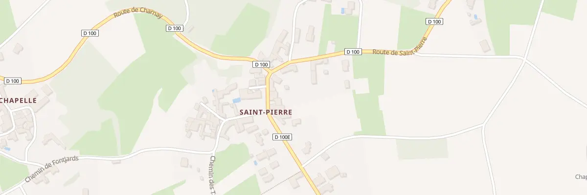 Plan du 1550 Rte de Charnay à Morancé