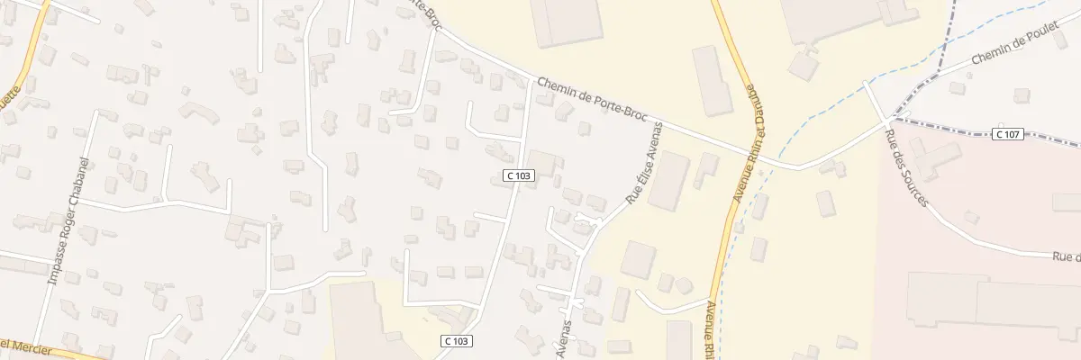 Plan du 22 Che des Grailles à Annonay