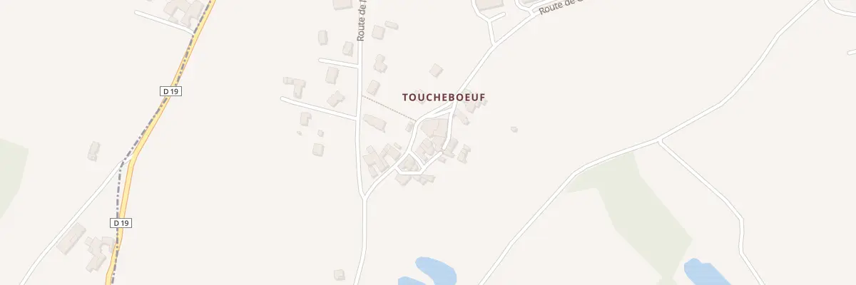 Plan du 5045 Toucheboeuf à Bessey