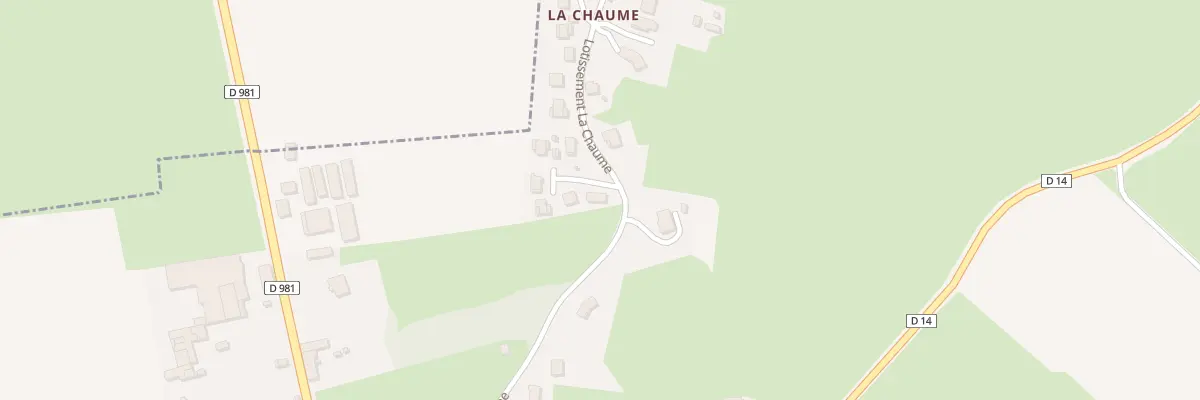 Plan du 5165D Lot La Chaume à Cormatin