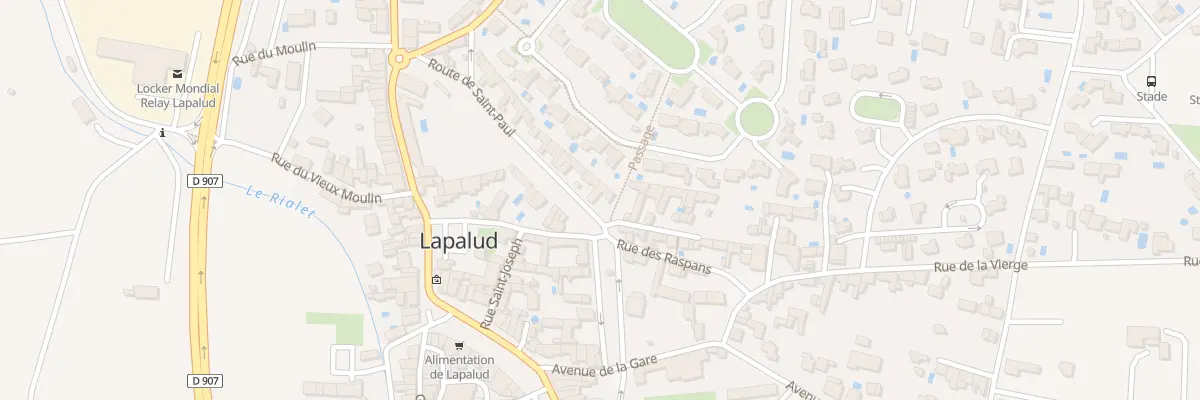 Plan du 6 Rue des Fosses à Lapalud