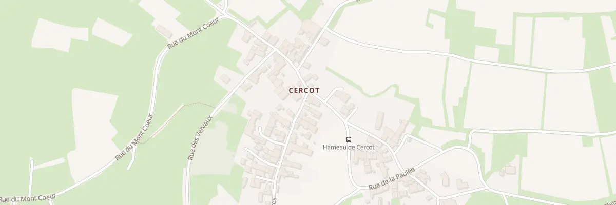 Plan du 5144 Cercot à Moroges