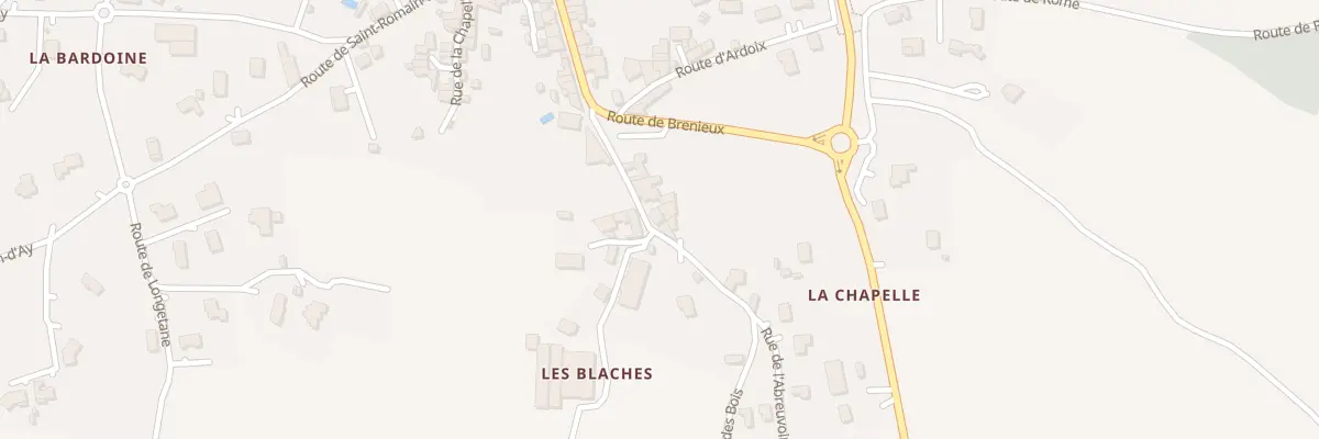 Plan du 5 Rue de l’Abreuvoir à Quintenas