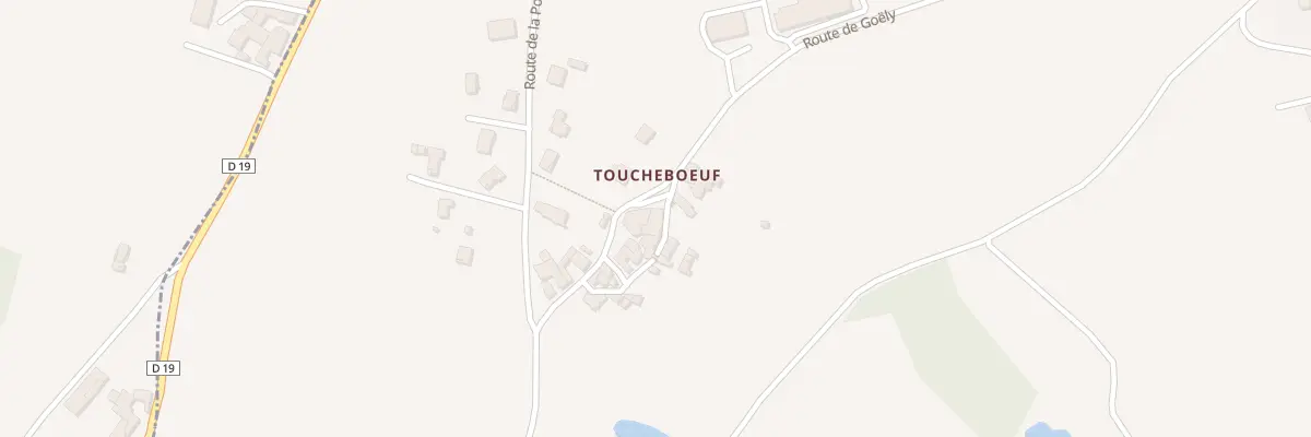 Plan du 5041 Toucheboeuf à Bessey