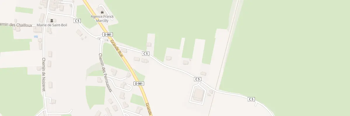 Plan du 11 Rte de Chaumois à Saint-Boil