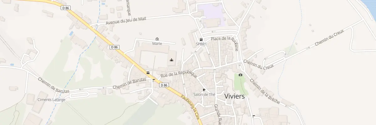 Plan du 8T Rue du Chemin Neuf à Viviers