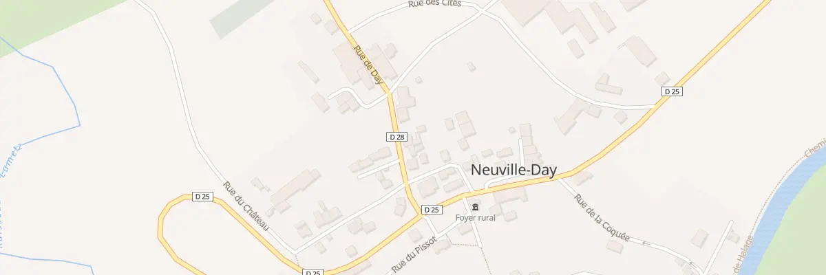 Plan du 3 Rue de Day à Neuville-Day