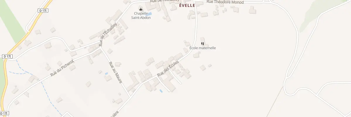 Plan du 27 Rue des Ecoles à Baubigny