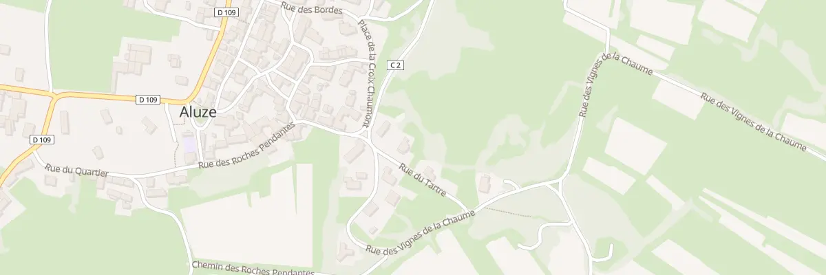 Plan du 3 Rue du Tartre à Aluze