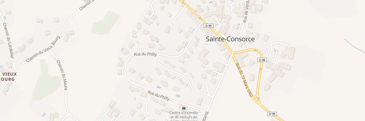 Plan du 11 Rue du Philly à Sainte-Consorce