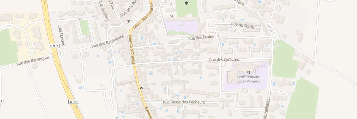 Plan du 19 Rue des Orfevres à Lapalud