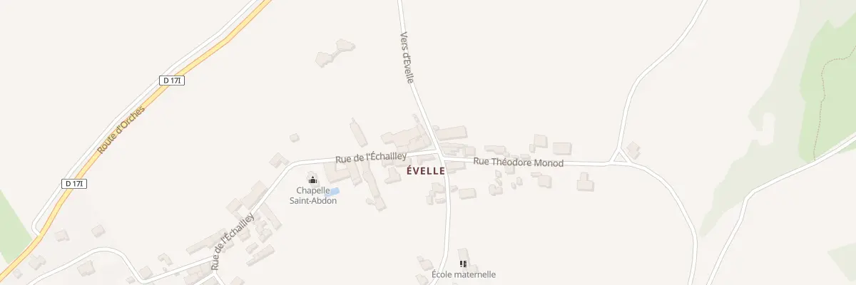 Plan du 2 Rue de l’Echailley à Baubigny