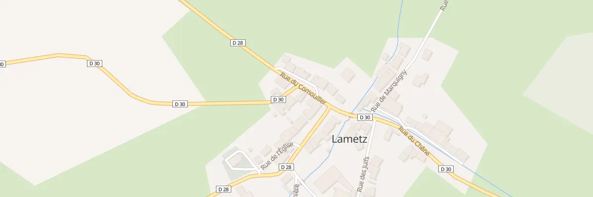 Plan du 1 Rue de Tourteron à Lametz