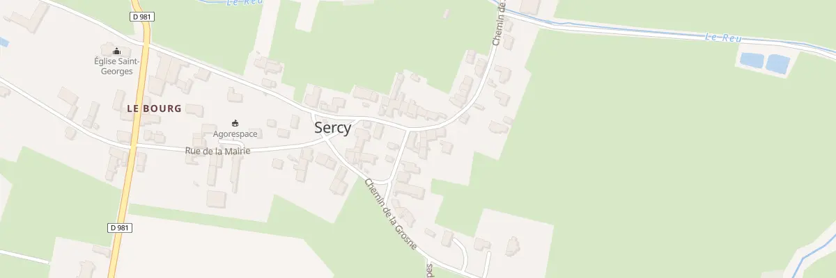 Plan du 2A Che de Santilly à Sercy