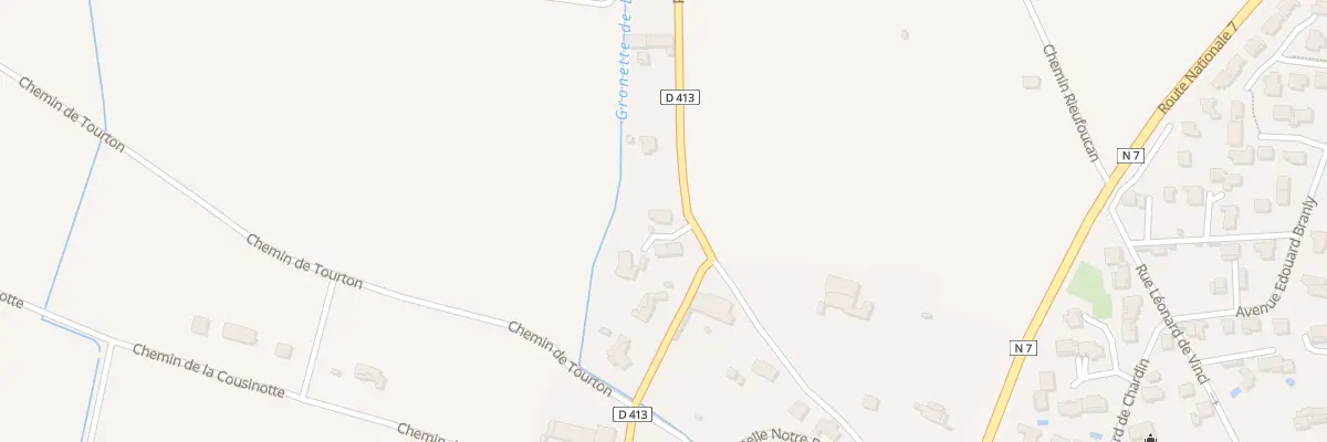 Plan du 5 Che Font-reynaud à Pierrelatte